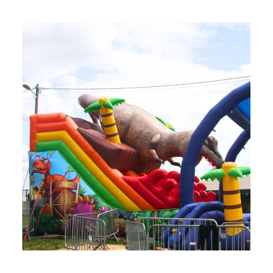 Croco vs Dino Inflatable Water Park - 14894 - 2-cover Croco vs Dino Inflatable Water Park - 14894 - 2-cover