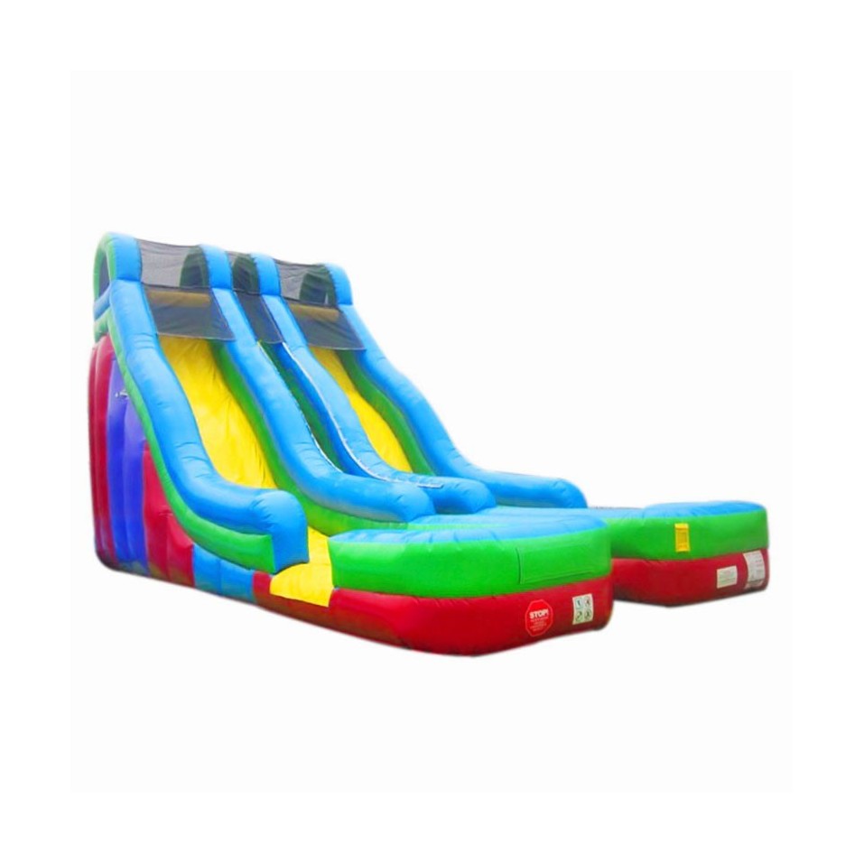 Double Splash Inflatable Water Slide - 300-cover