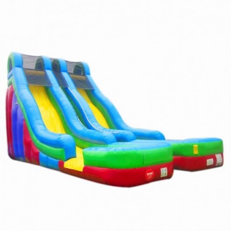 Double Splash Inflatable Water Slide - 300-cover