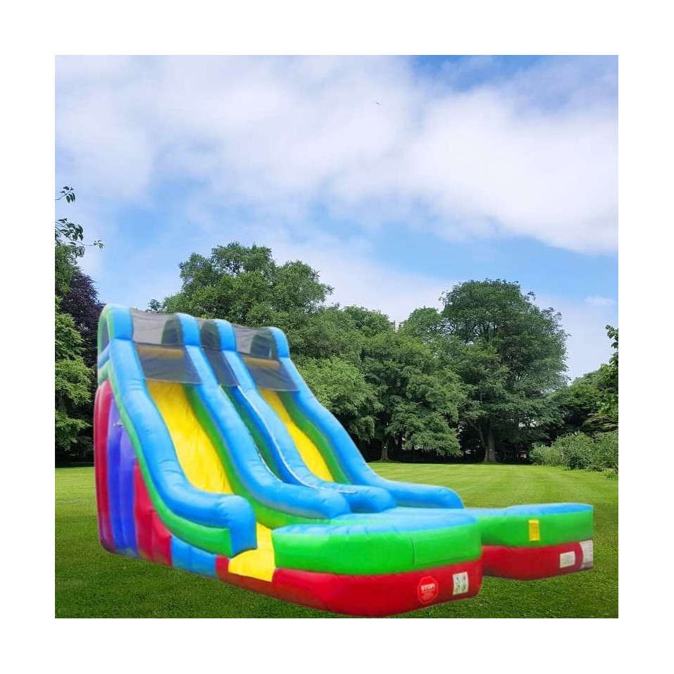 Double Splash Inflatable Water Slide - 14947 - 1-cover