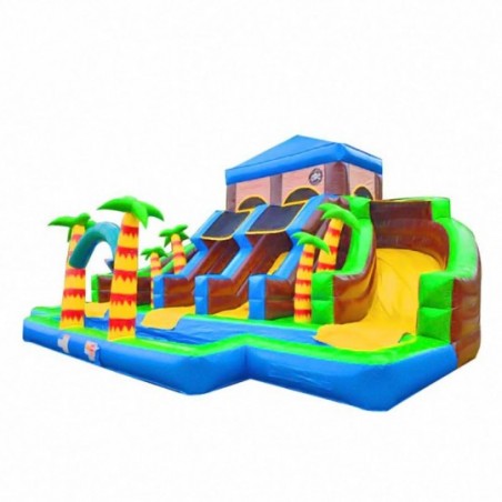 Pirate's Den Inflatable Water Slide - 304-cover