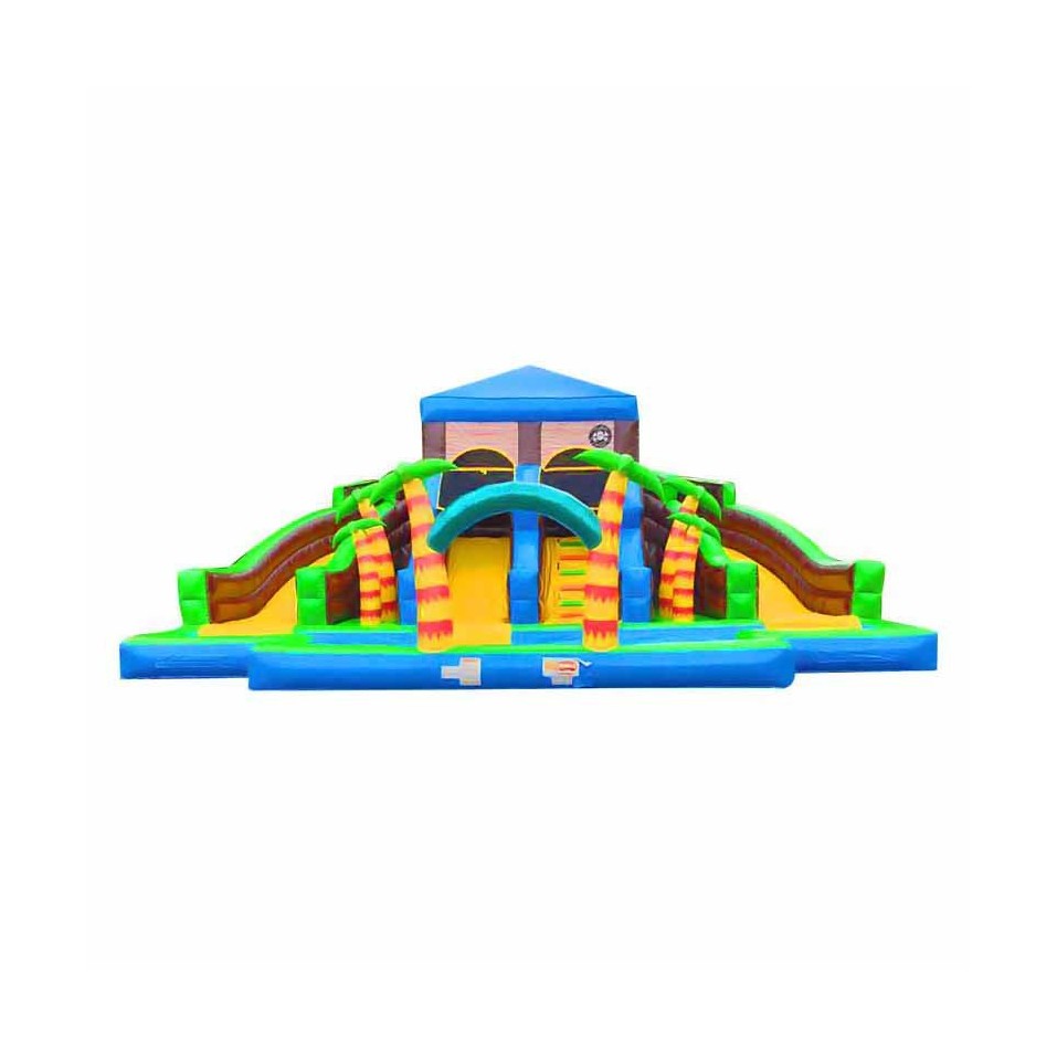 Pirate's Den Inflatable Water Slide - 14963 - 2-cover