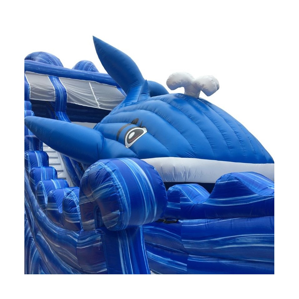 Whale Inflatable Water Slide - 14987 - 3-cover