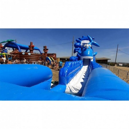 Whale Inflatable Water Slide - 14990 - 6-cover
