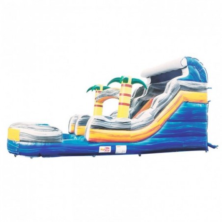 Tropical Wave Inflatable Water Slide - 15013 - 0-cover