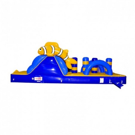 Clown Fish Water Inflatable Obstacle Course - 15017 - 1-cover