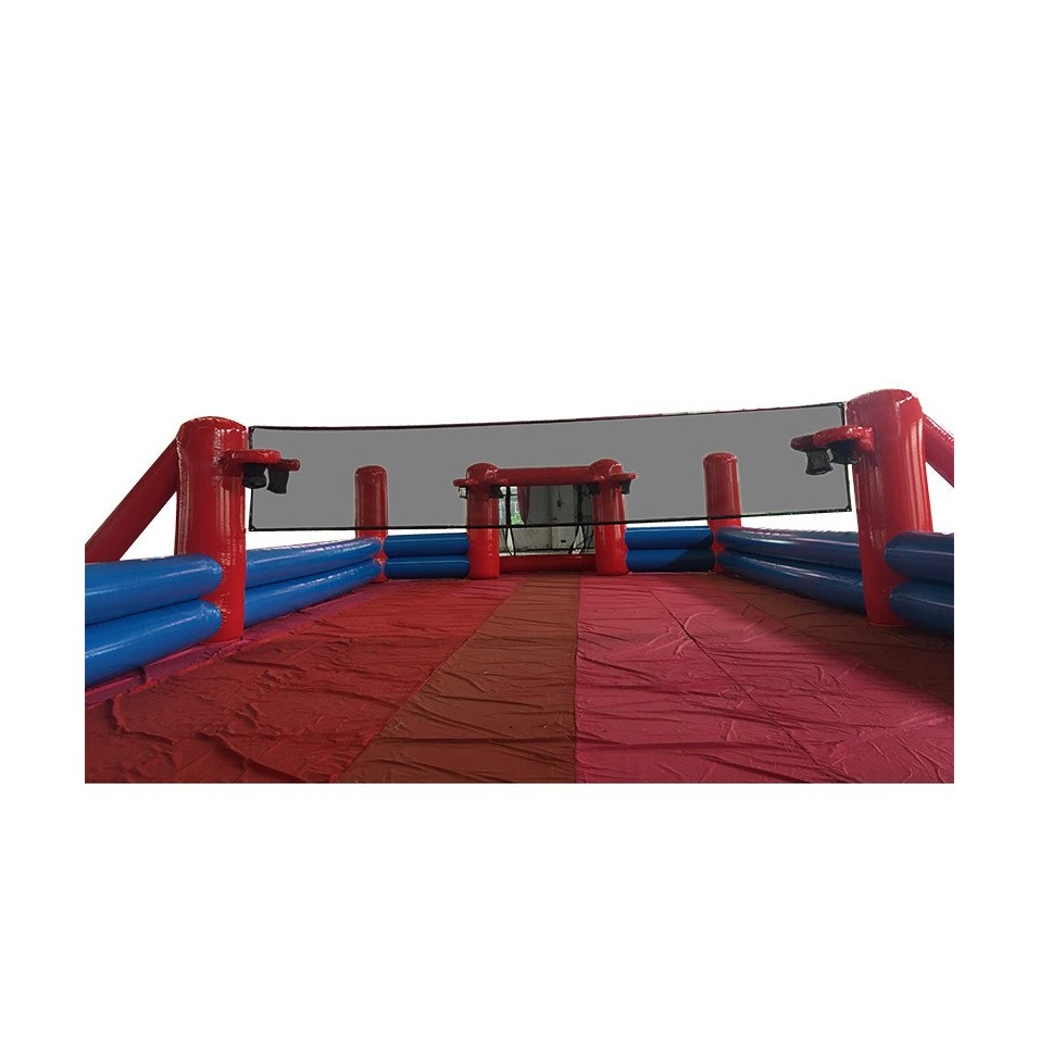 Inflatable Footbal Pitch 20m with Net - 15289 - 5-cover
