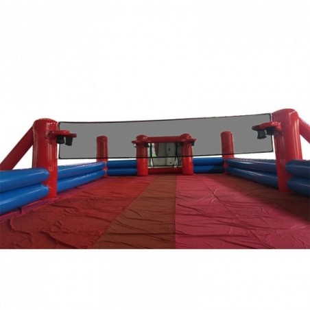 Inflatable Footbal Pitch 20m with Net - 15289 - 5-cover