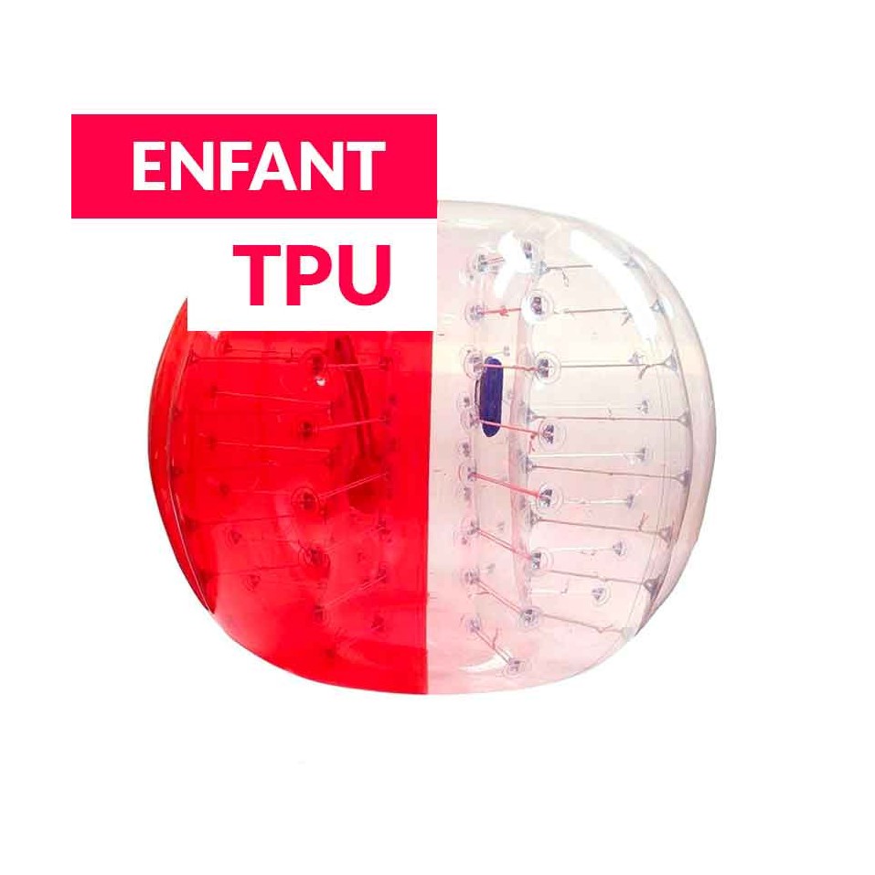 TPU Bicolour Red Zorb Football Child - 343-cover