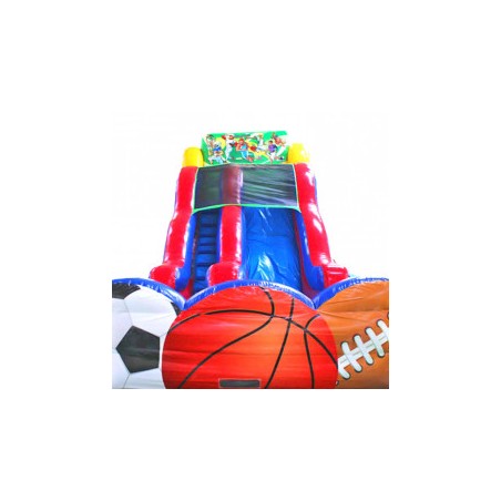 Inflatable Slides Double Course Inflatable Slide