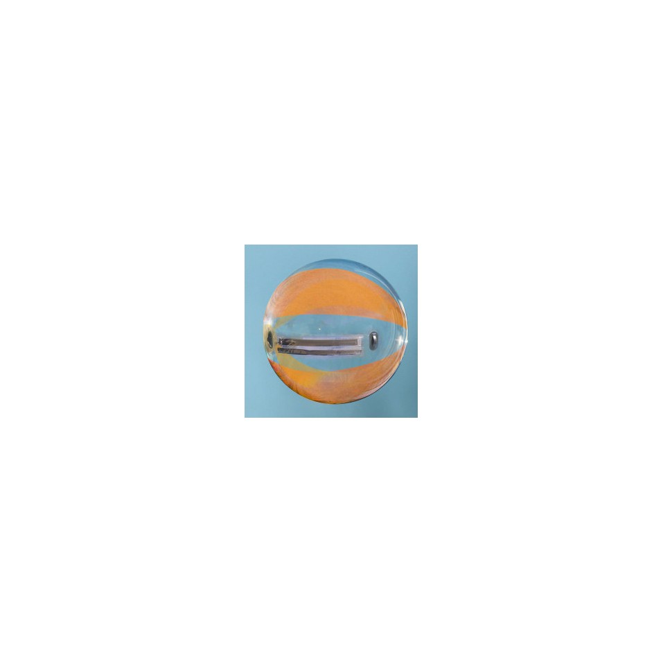 2m Bicolour Orange Water Ball PVC - 15818 - 1-cover