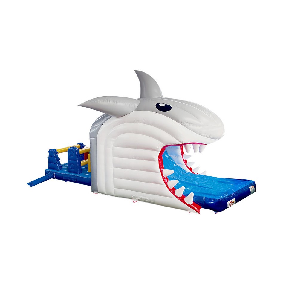 Water Inflatable Obstacle Course Shark - 313-cover