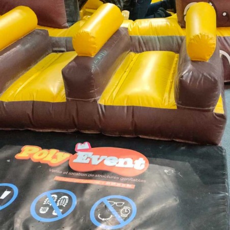 Second Hand Brown Pirate Ship Inflatable Slide - 16026 - 7-cover