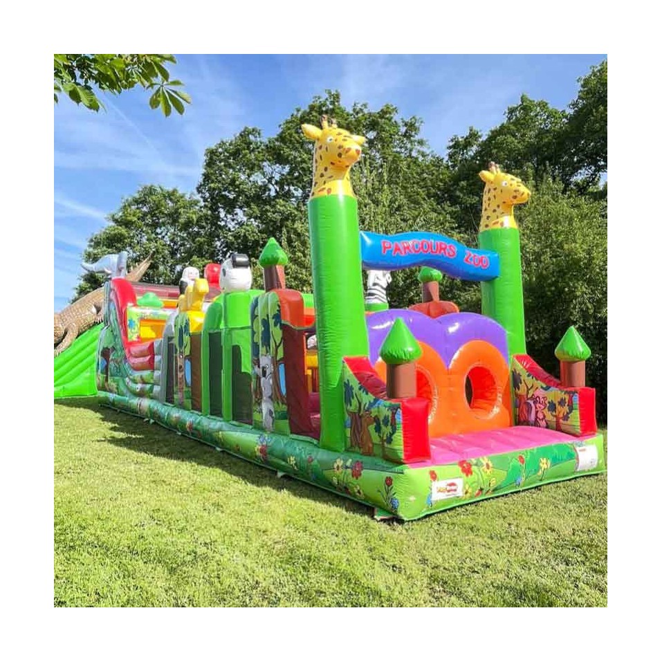 Second Hand Zoo Inflatable Obstacle Course-cover Second Hand Zoo Inflatable Obstacle Course - 238-cover