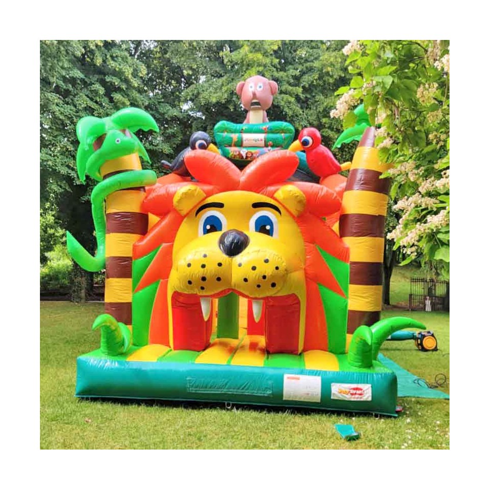 King Lion Inflatable Obstacle Course - 44-cover