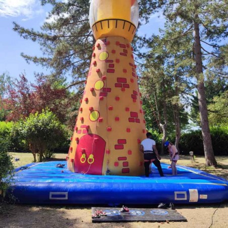 Second Hand Alexandria Lighthouse Inflatable Climbing Wall - 228-cover