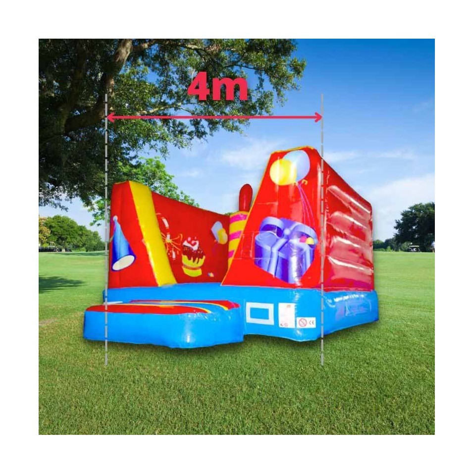 Bouncy Castle Celebration 4m Second Hand - 171-cover