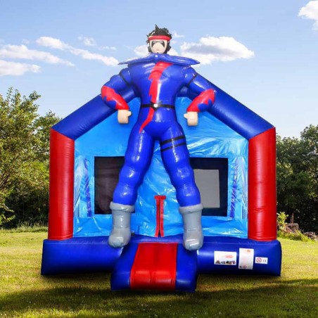 Second Hand Super Hero Bouncy Castle