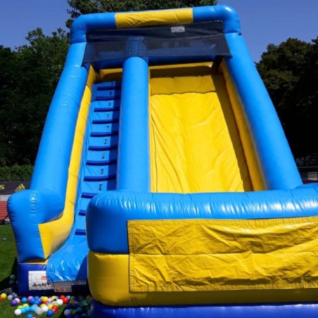 Second Hand Inflatable Water Slide with Splash Pool