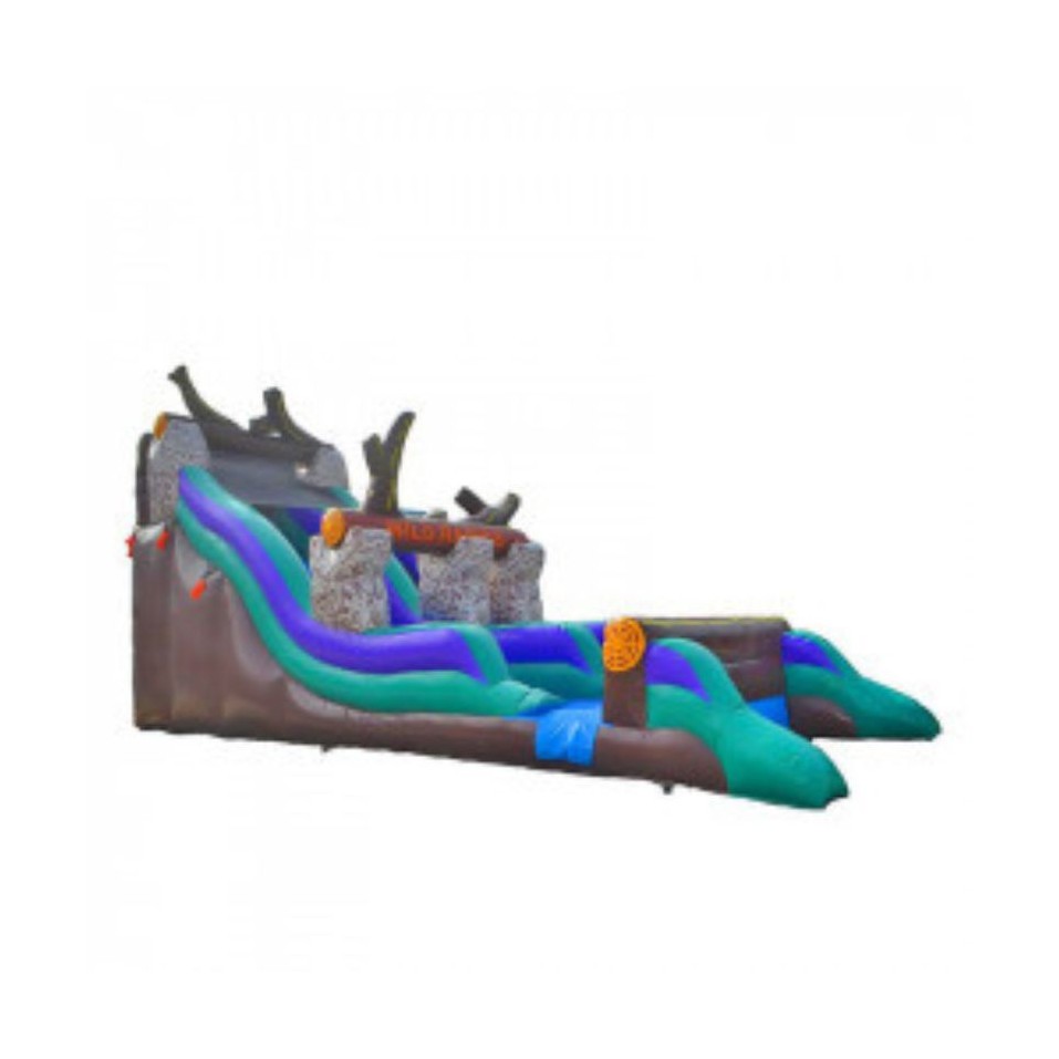 Second Hand Wild Rapids Inflatable Slide
