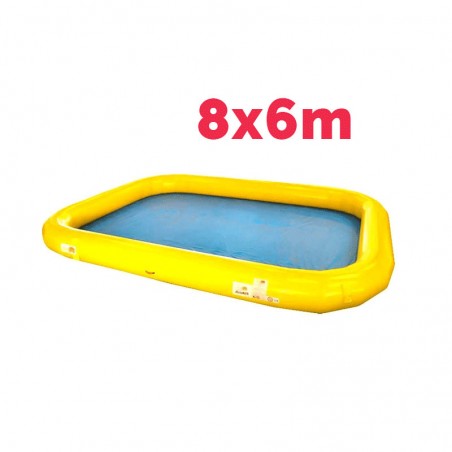 Inflatable Pool 8x6m - 268-cover