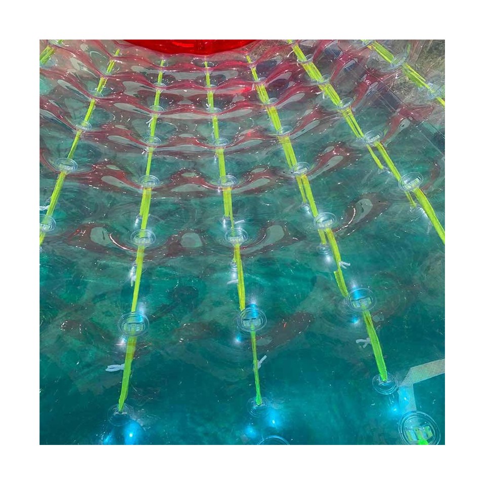 Fluo 3 m PVC Zorb Football Roller - 19512 - 4-cover Fluo 3 m PVC Zorb Football Roller - 19512 - 4-cover