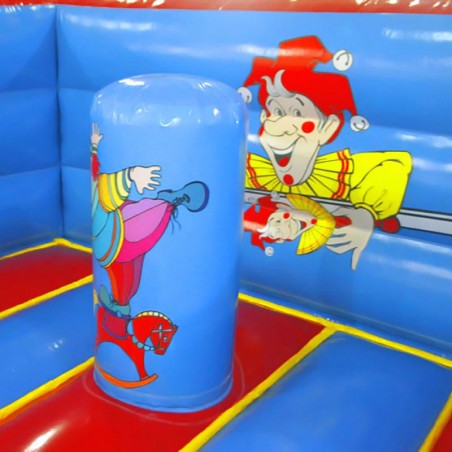 Clown Bouncy Castle 4m