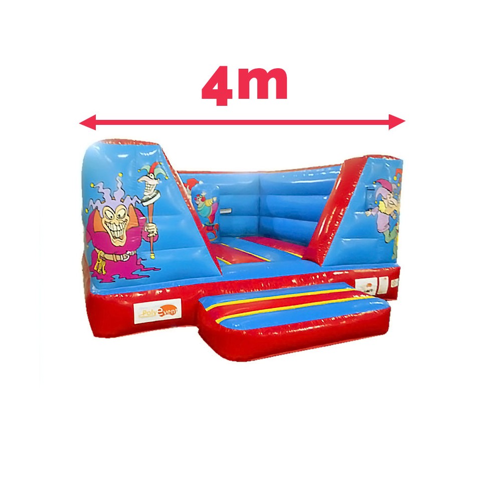 Clown Bouncy Castle 4m - 19774 - 3-cover