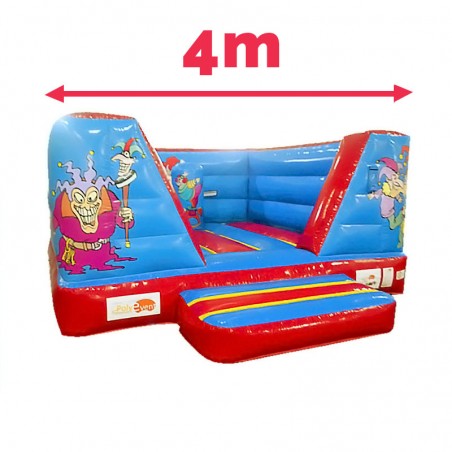 Clown Bouncy Castle 4m - 19774 - 3-cover