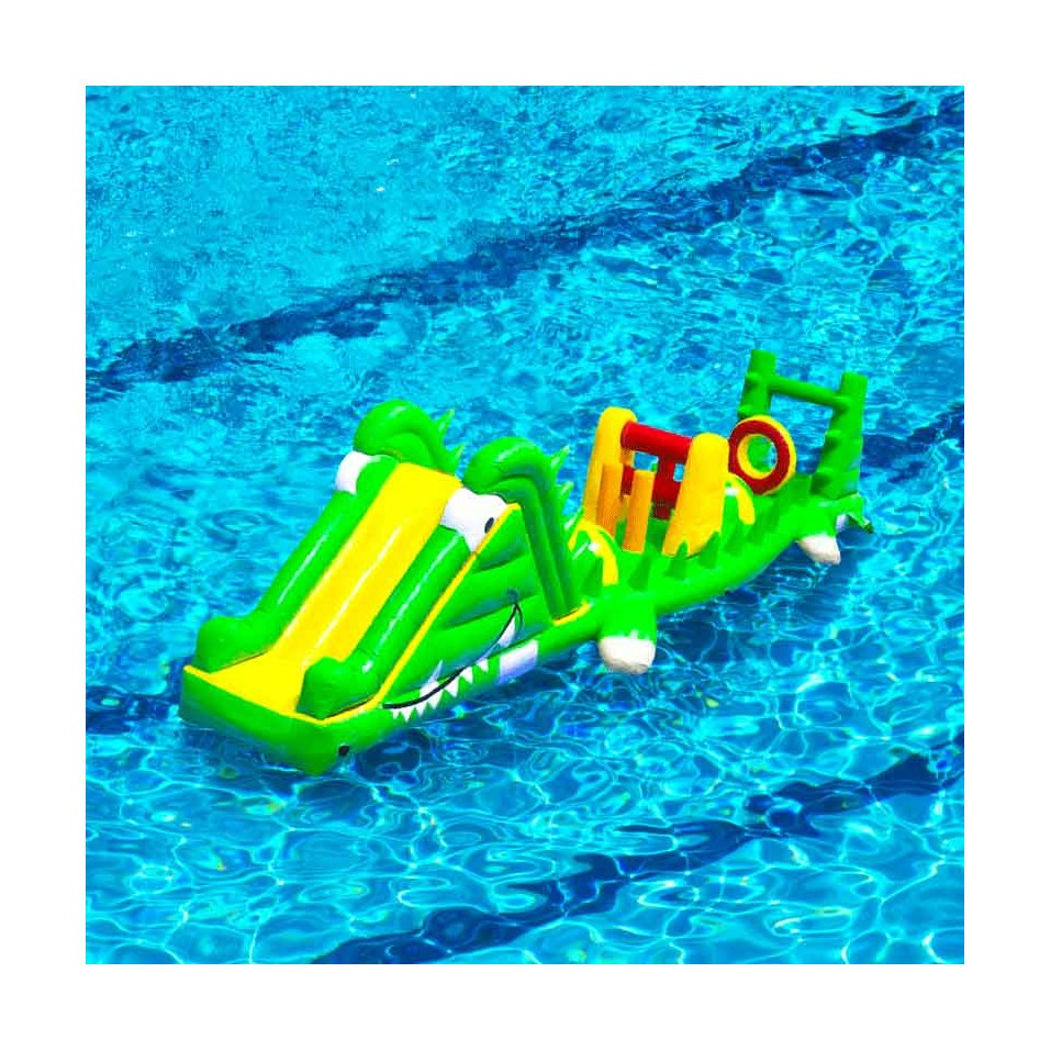 Crocodile Water Inflatable Obstacle Course - 312-cover