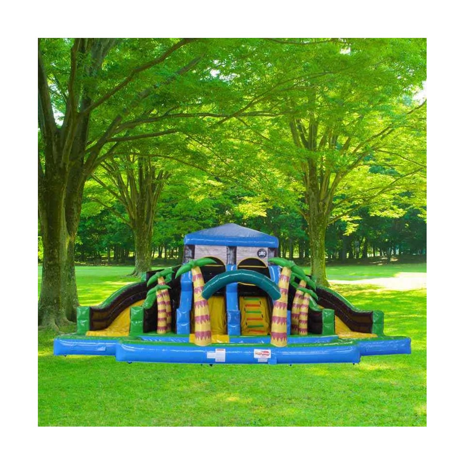 Pirate's Den Inflatable Water Slide - 20175 - 6-cover