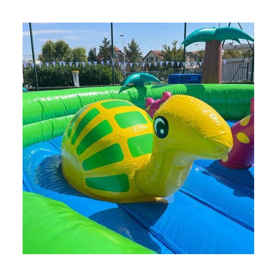 Inflatable Dragon Island for Toddler