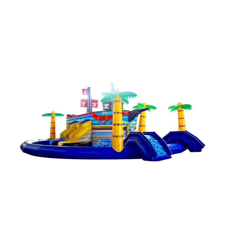 Pirate Ship Inflatable Water Park - 20448 - 3-cover Pirate Ship Inflatable Water Park - 20448 - 3-cover