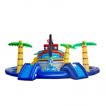 Pirate Ship Inflatable Water Park - 20449 - 2-cover