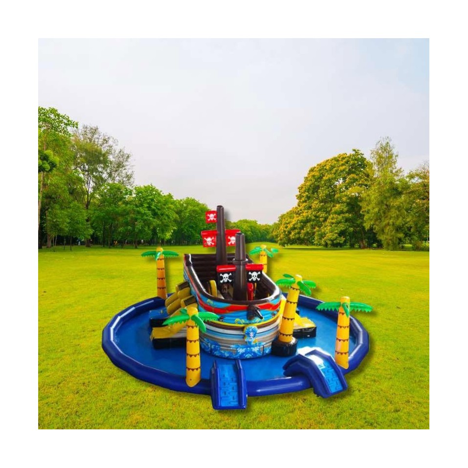 Pirate Ship Inflatable Water Park - 20450 - 1-cover