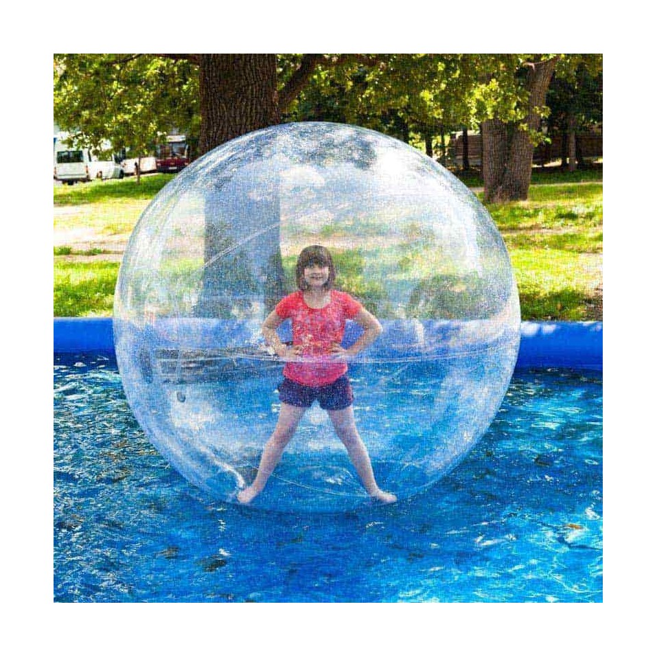 1,8m Transparent Water Ball PVC - 20514 - 3-cover