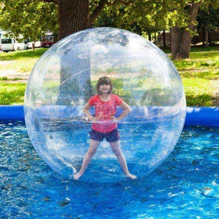 1,8m Transparent Water Ball PVC - 20514 - 3-cover