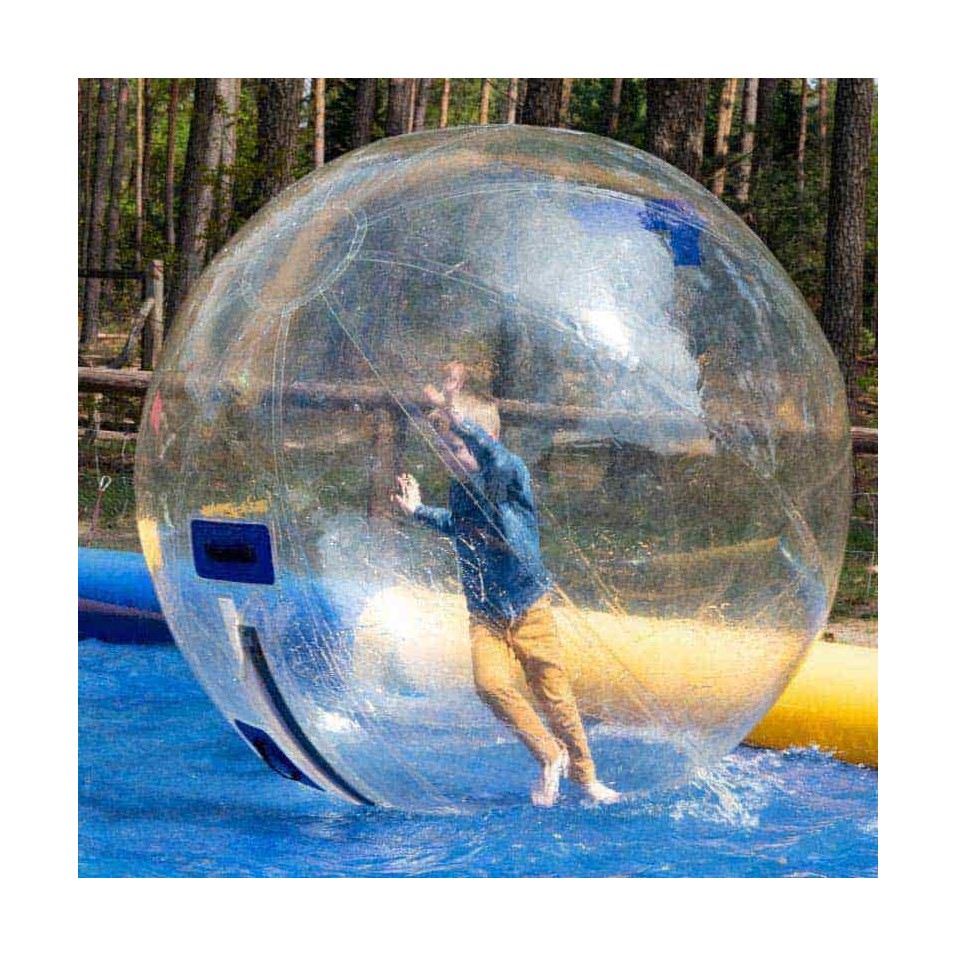 1,8m Transparent Water Ball PVC - 20515 - 2-cover
