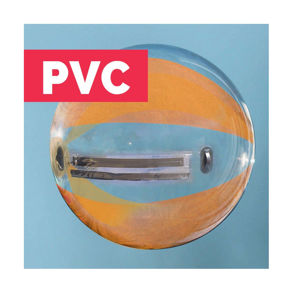 2m Bicolour Orange Water Ball PVC - 319-cover