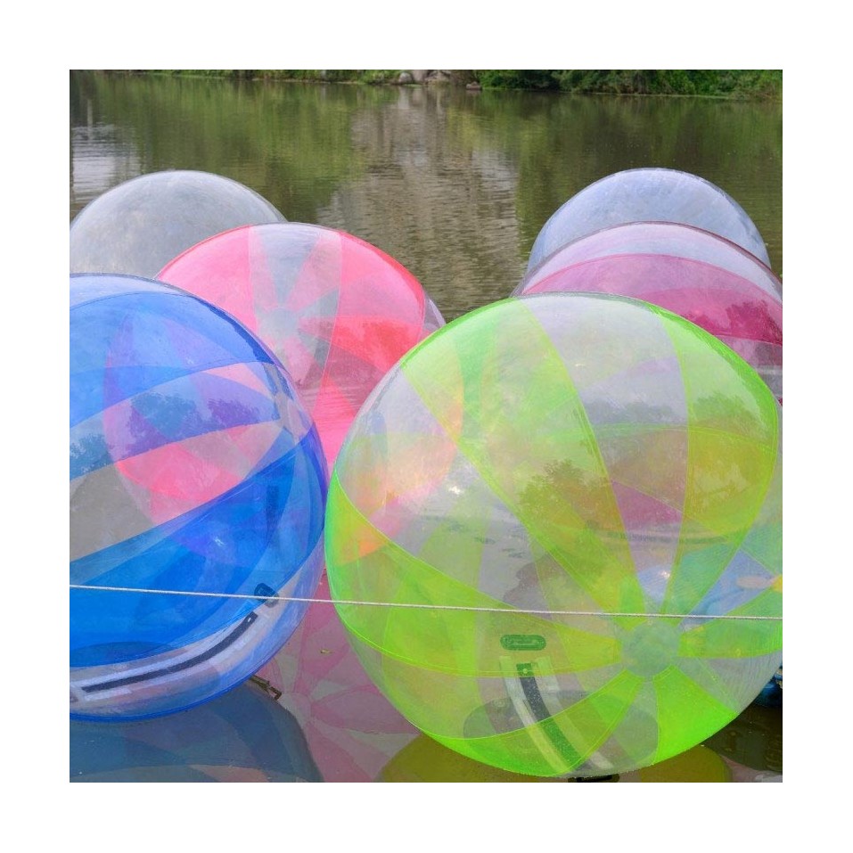 2m Bicolour Orange Water Ball PVC - 20726 - 4-cover