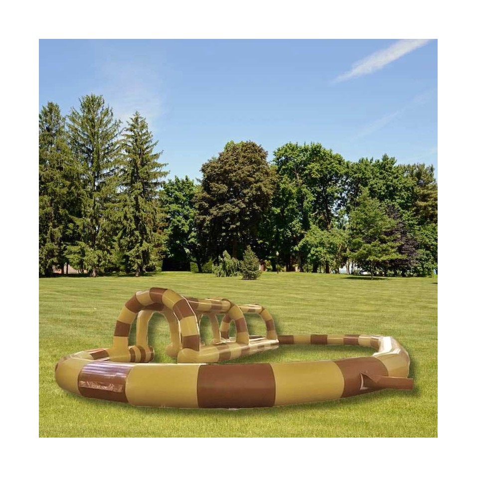 Inflatable Track - Train on Rails Mining Ride - 21062 - 4-cover