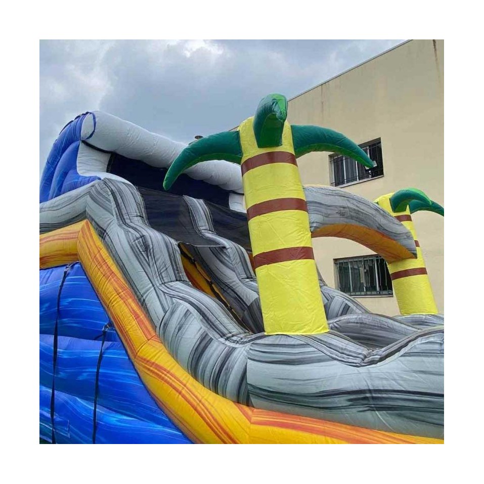 Tropical Wave Inflatable Water Slide - 21084 - 1-cover