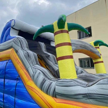 Tropical Wave Inflatable Water Slide - 21084 - 1-cover