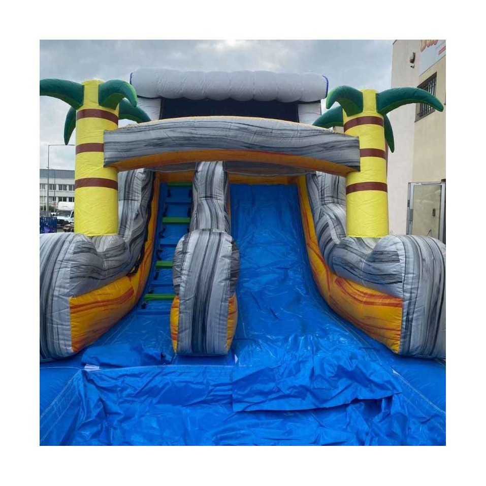 Tropical Wave Inflatable Water Slide - 21085 - 2-cover