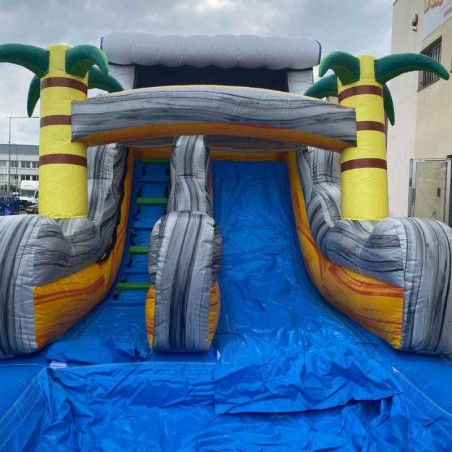 Tropical Wave Inflatable Water Slide - 21085 - 2-cover