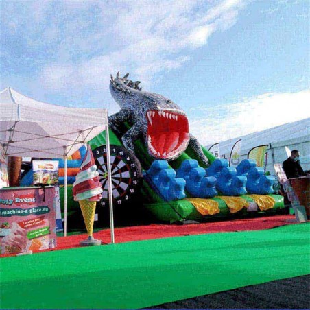 Crocodile Inflatable Slide - 21112 - 3-cover