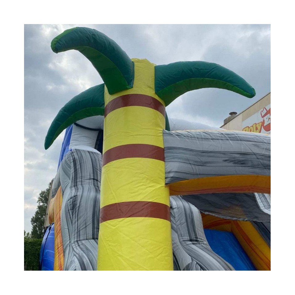 Tropical Wave Inflatable Water Slide - 310-cover