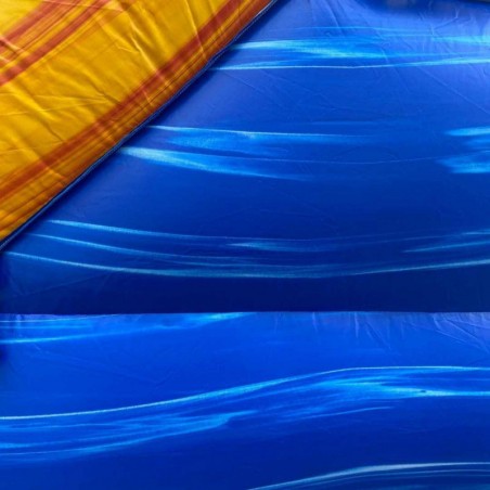 Tropical Wave Inflatable Water Slide - 21445 - 8-cover