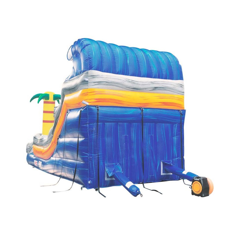 Tropical Wave Inflatable Water Slide - 21447 - 10-cover