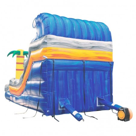 Tropical Wave Inflatable Water Slide - 21447 - 10-cover